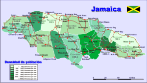 Thematic Map Of Jamaica Hf - Gis Consulting